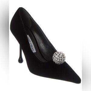 Jimmy Choo Black Velvet ORB 95